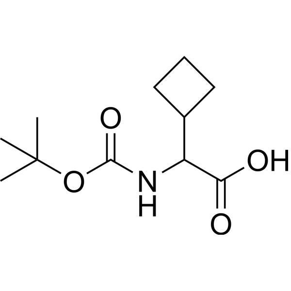 2-((tert-Butoxycarbonyl)amino)-2-cyclobutylacetic acid (BOC-DL-cyclobutylglycine) 811460-95-4